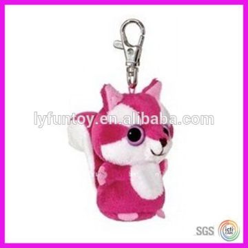 nice plush keychain fox toy wholesale