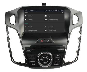 Android 6.0 Ford Focus 2012 Car Audio Stereo