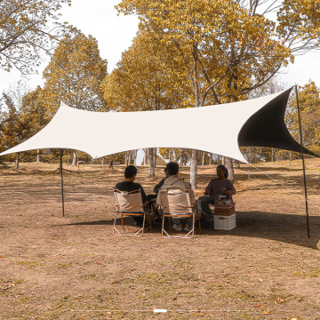 Silver Coated Butterfly Camping Picnic Rainproof Tent Canopy