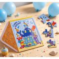 Karta z pozdrowieniami urodzinowymi Ocean Puzzle