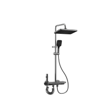 Modern Style Piano Keys Rain Shower set with