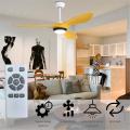 Powerful 52Inch Abs Blade Ceiling Fan Remote Control