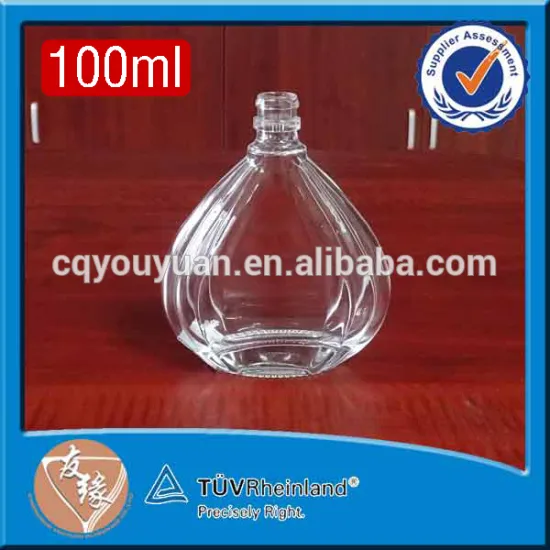 Liquor packaging China cheap wholesale flint clear glass 100ml wine bottle