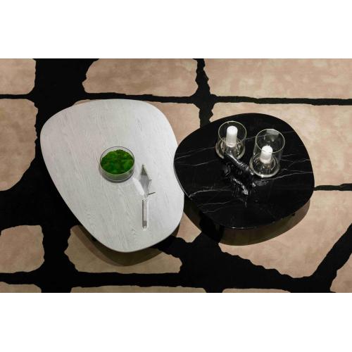 Juego de mesa de café de mármol moderno