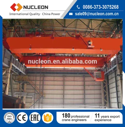 Construction Cranes Nucleon Trolley Lifting Bridge Crane 50t