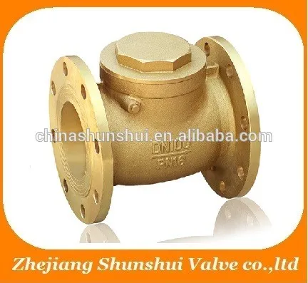 Forged Brass Flanged Check Valve / Brass Check Valve/ PPR Check Valve for water SS6030