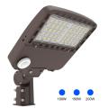 150W LED Parkplatzbeleuchtung einstellbar mit Fotozelle