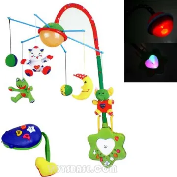 R/C Musical Mobile Playset W/music,light,Infant toy,Infant product,Baby toy,Baby product,Baby Mobile,Plastic Toy BZH53637