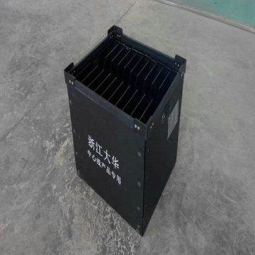 Competitive price logo printed PP Hollow Corrugated Sheets Turnover Box PP Corfluted Recycled Box