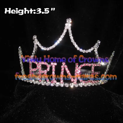 Purple Prince Crystal Boy Crowns