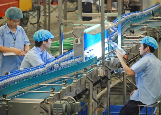 Water / Juice Pet Bottle Conveyor System For Bottle Quality Inspection 48,000 Bph China