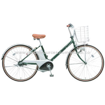 Electric-powered bikes with 250W crank drive motor, 1:1 pedal assistant system and speed sensor