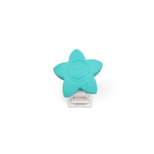 Silicone Teether Clip Baby Pacifier Holder