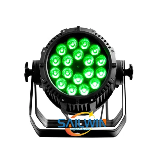 IP65 Waterproof 18pcs 10W/12W/15W LED Stage Light DMX Controller for Parties, DJs, and Bars
