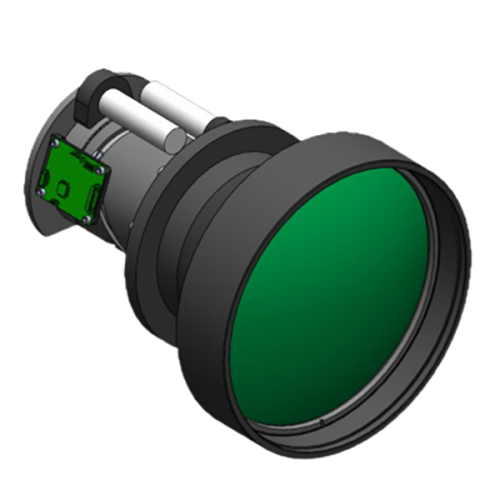 उच्च गुणवत्ता वाले मिड-वेव ज़ूम आईआर लेंस