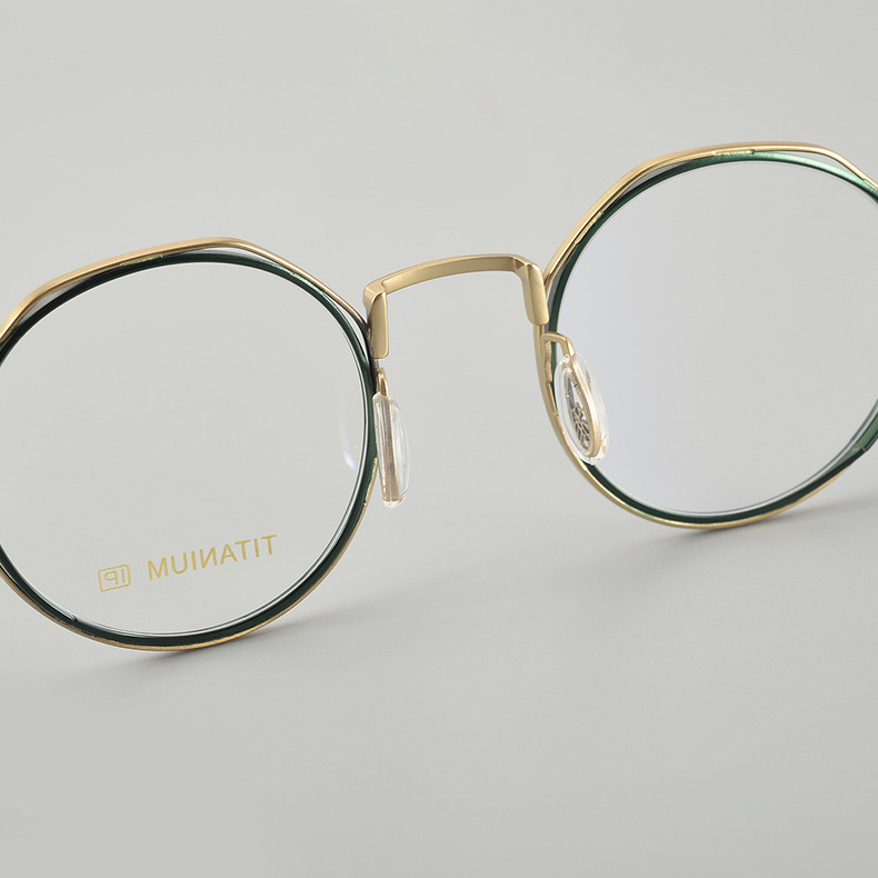 Oval Titanium Optical Frame