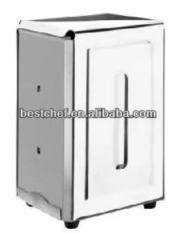 stainless steel square Napkin dispenser