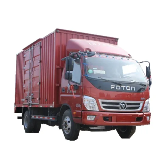 Mini Foton 4.6 Tons Capacity Van Truck Low Price/New Energy CNG Fuel Type Small Cargo Trucks Manufacturers For Sale