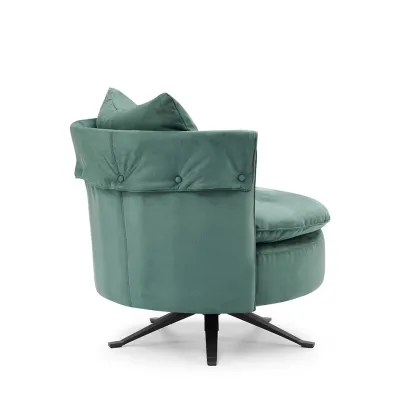 Luxury Living Room Swivel Chair
