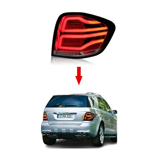 XT High Quality Upgrade LED Rear Lamps for Mercedes-Benz W164 ML350/500 2005-2008