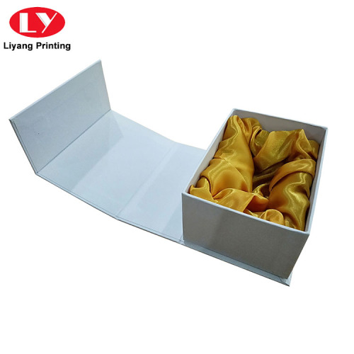 Rigid Empty Magnetic Closure Cardboard Gift Storage Box