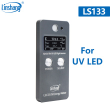 Linshang LS133 UVA LED Energy Meter UV Radiation Meter for 365nm 385nm 395nm 405nm UV Ink Glue Coating Curing Exposure Printing