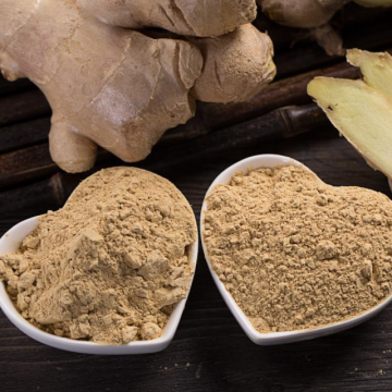 Ginger tritato di cibi integrali