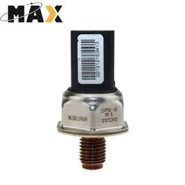 Fuel Rail Pressure Sensor for Ford Focus Fusion, Citroen, Peugeot (55PP06-03, 9658227880)