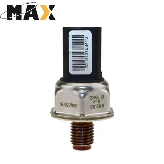 Fuel Rail Pressure Sensor for Ford Focus Fusion, Citroen, Peugeot (55PP06-03, 9658227880)