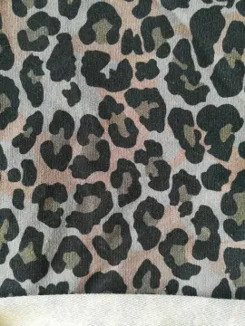 Cotton Poly Span Digital Print Terry
