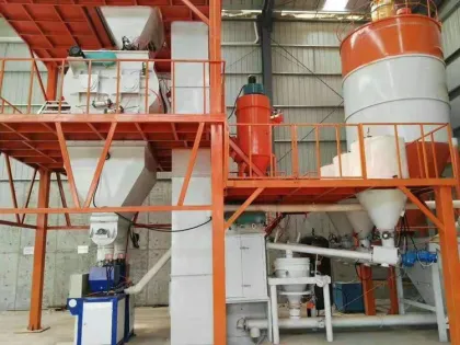 The Gypsum spraying machine