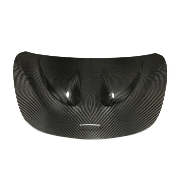 P1 Style Dry Full Glossy Carbon Fiber Car Bonnet Hood for McLaren 570S 540C 570GT 2015-2018
