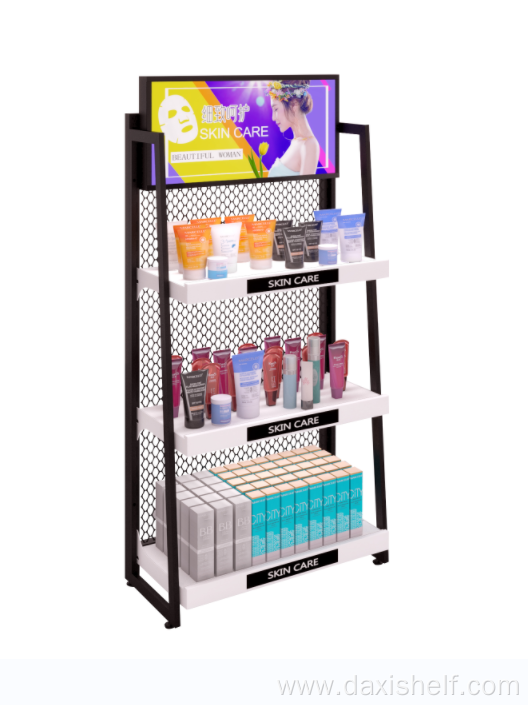 Supermarket Display Rack for Skin Care Products