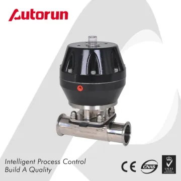 Wenzhou Manufacturer Welding Sanitary Grade Pneumatic Diaphragm Valve