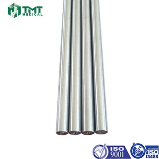 ISO5832-3 F136 Ti6Al4V ELI Material Hollow Titanium Rods