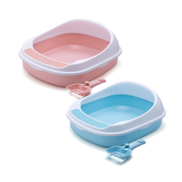 OEM Cleaning Products High Edge 2-in-1 Sand Leakage Pedal Semi-enclosed Cat Litter Box