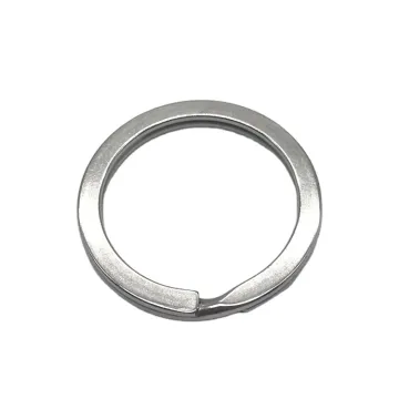 Factory Supply Stainless Steel Keyring: Cheap Price 28mm Metal Split Key Ring for Key Chain