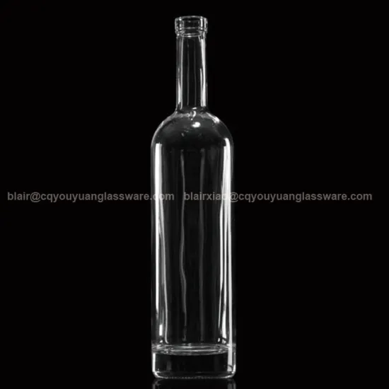 Super Flint Glass 750ML Bottles Super Flint 750ML Luxury Wine Glass Bottle