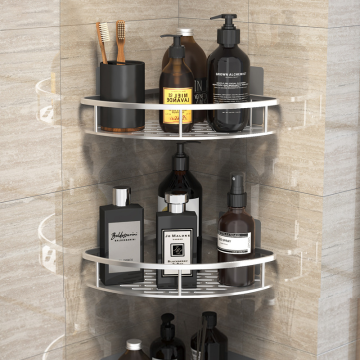 Heiße Multi-Stil-No-Drill Square Duschregal Caddy Organizer
