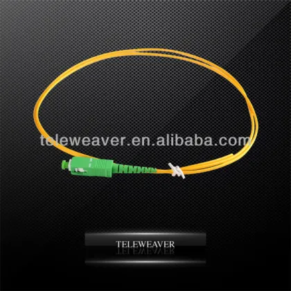 sc/apc corning fiber sc optical fiber pigtail fiber optic pigtail