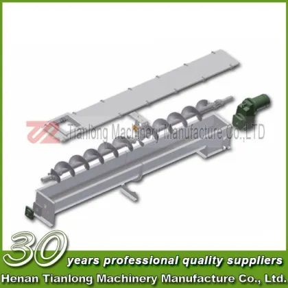 New type high quality screw conveyor garbage disposal machinery
