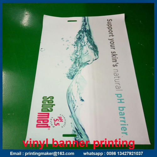 PVC Vinyl Banner UV Printing dengan Double Stitched