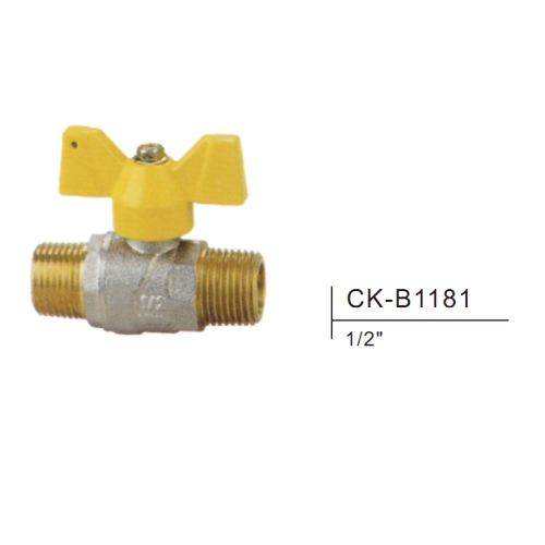 Valve à gaz en laiton CK-B1181 1/2 "