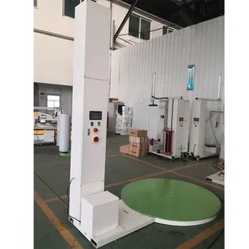 Turntable Pallet Shrink Wrapping Machine