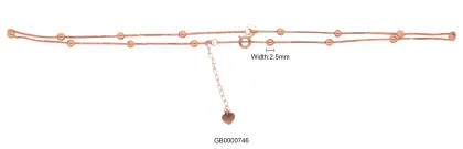 18K yellow gold jewelry bracelet light