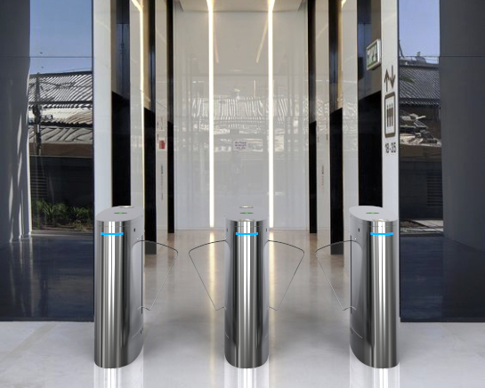 Brushless Motor Flap Turnstile Gate