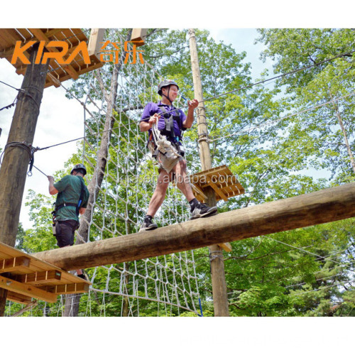 Top Tree Outdoor Adventure: High-Quality Adult and Children Interaction Ropes Course
