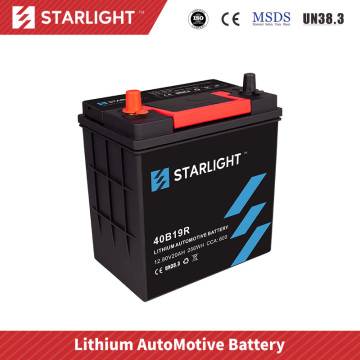12V 40B19R LiFePO4-autobatterij (standaardtype)