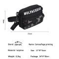 Camouflage printed waist pack Fashionable Oxford waist pack