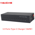 12 ports Type-C Charger 360W